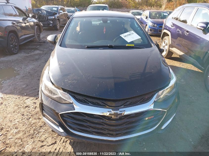 2019 CHEVROLET CRUZE LT - 3G1BE6SM6KS605383