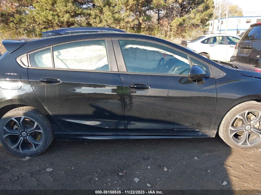 2019 CHEVROLET CRUZE LT - 3G1BE6SM6KS605383