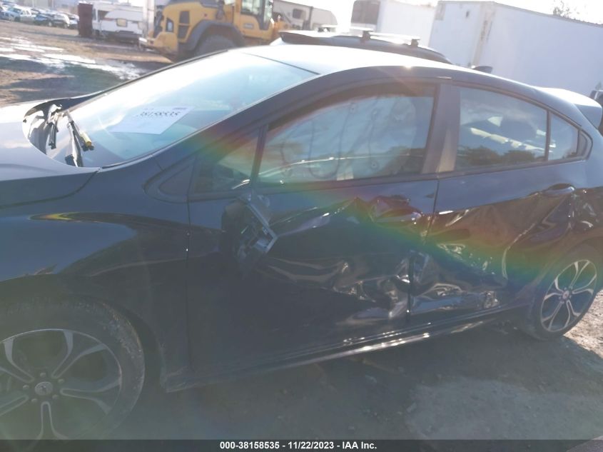 2019 CHEVROLET CRUZE LT - 3G1BE6SM6KS605383