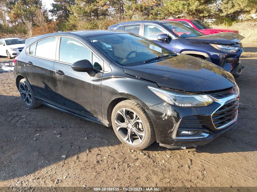 2019 CHEVROLET CRUZE LT - 3G1BE6SM6KS605383