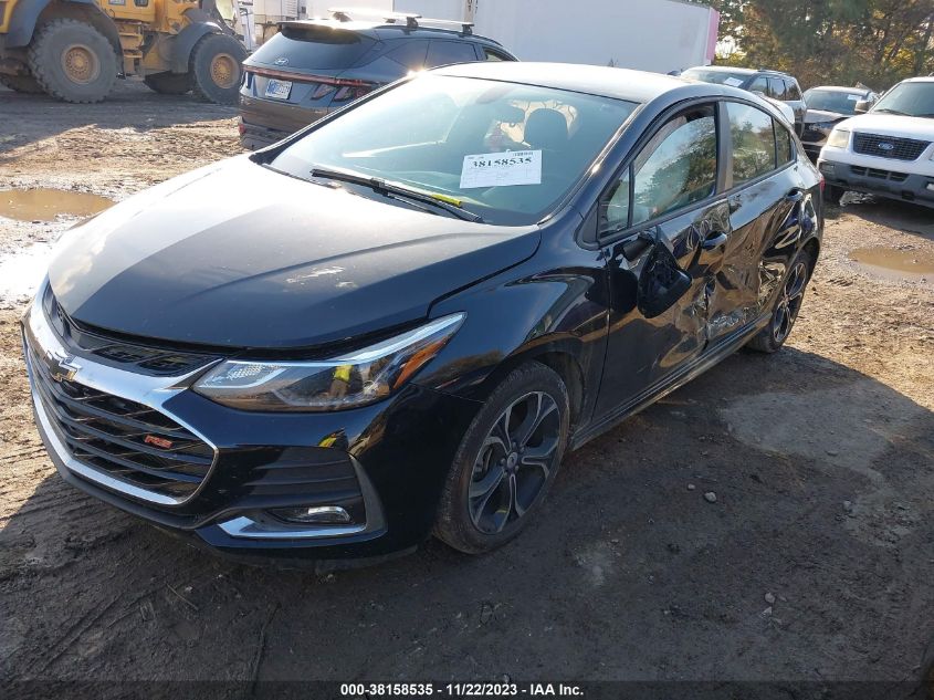 2019 CHEVROLET CRUZE LT - 3G1BE6SM6KS605383