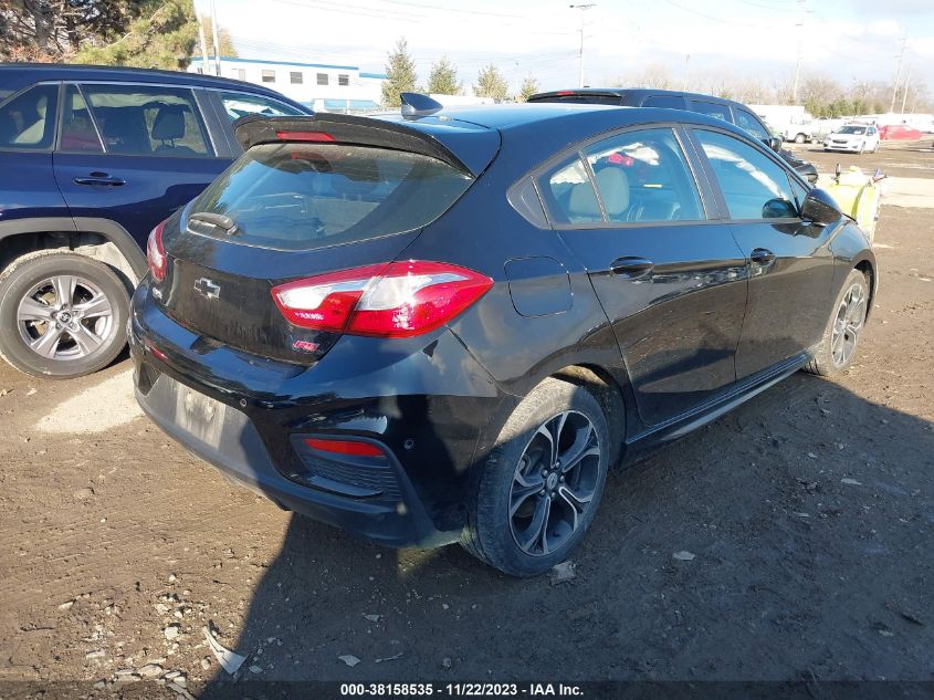 2019 CHEVROLET CRUZE LT - 3G1BE6SM6KS605383