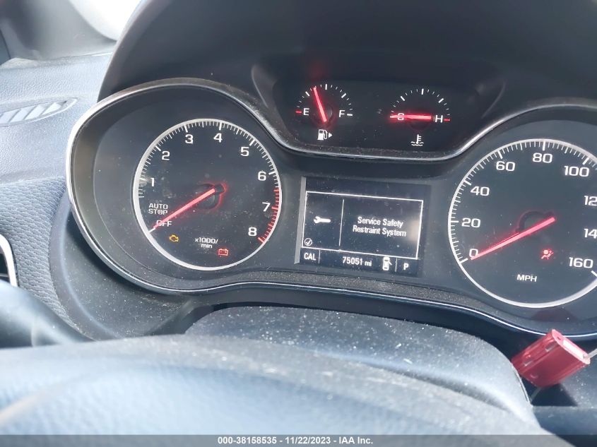 2019 CHEVROLET CRUZE LT - 3G1BE6SM6KS605383