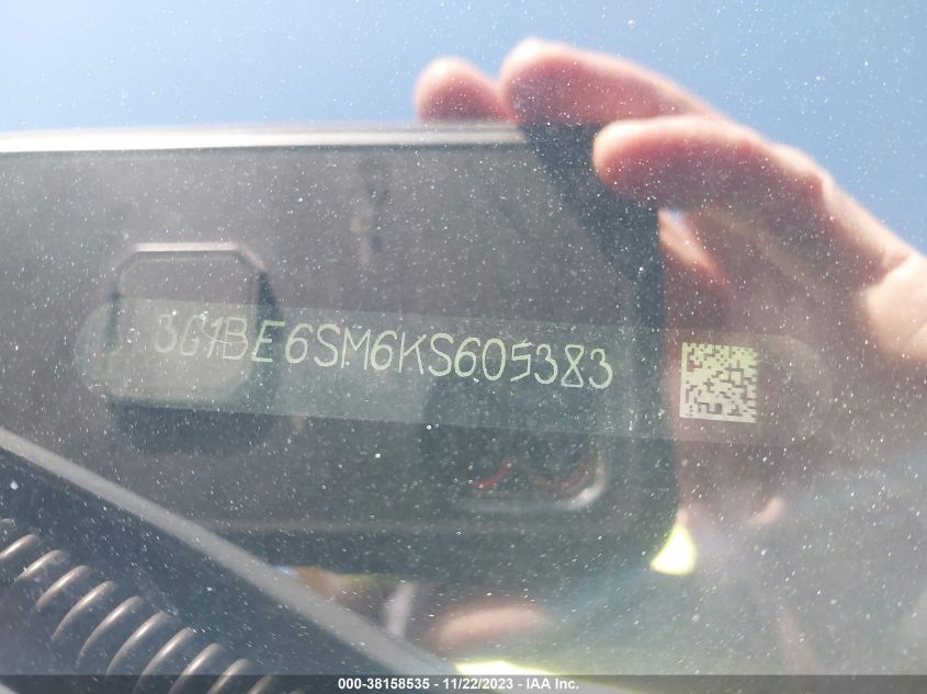 2019 CHEVROLET CRUZE LT - 3G1BE6SM6KS605383