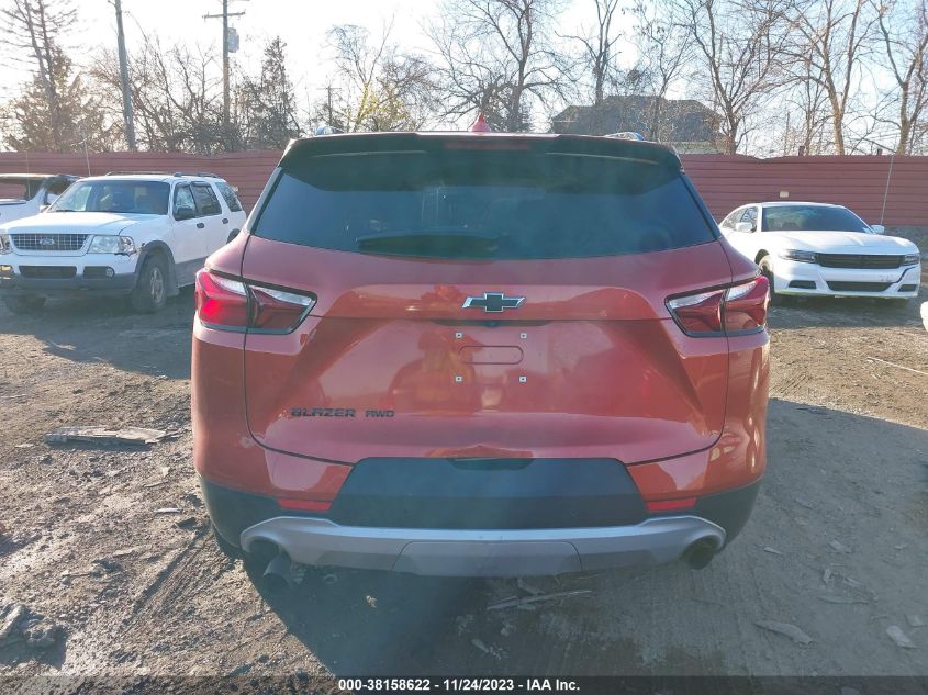 2022 CHEVROLET BLAZER AWD 2LT - 3GNKBHR45NS152015
