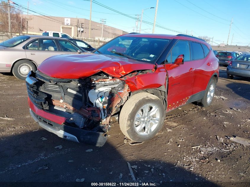 2022 CHEVROLET BLAZER AWD 2LT - 3GNKBHR45NS152015