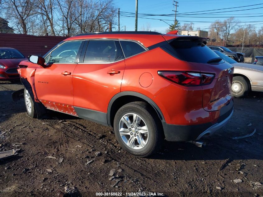 2022 CHEVROLET BLAZER AWD 2LT - 3GNKBHR45NS152015