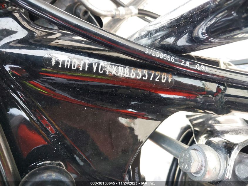 2022 HARLEY-DAVIDSON FLHT 1HD1FVC1XNB633720
