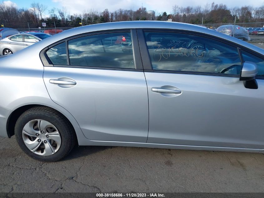 2014 HONDA CIVIC LX - 2HGFB2F56EH546664