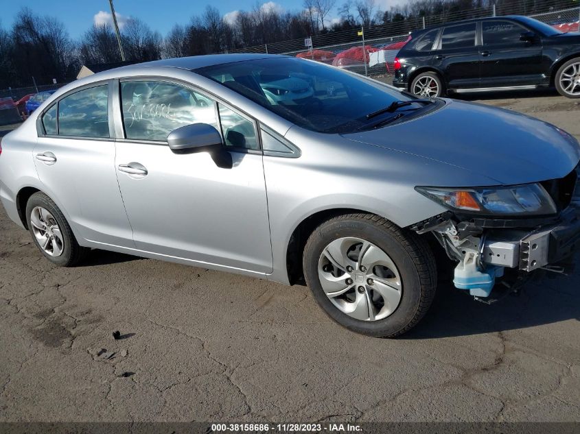 2014 HONDA CIVIC LX - 2HGFB2F56EH546664