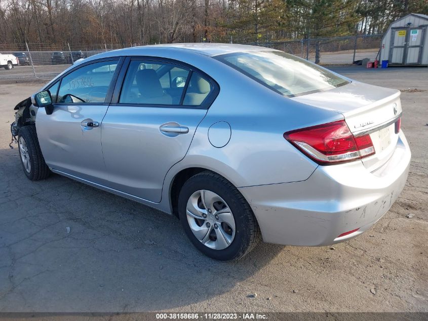 2014 HONDA CIVIC LX - 2HGFB2F56EH546664