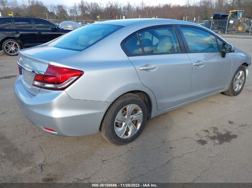 2014 HONDA CIVIC LX - 2HGFB2F56EH546664