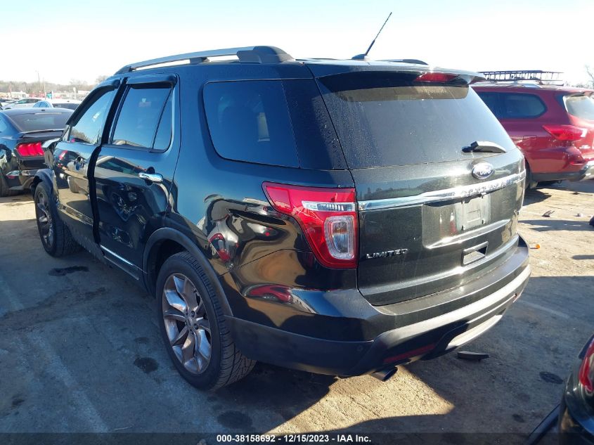 2013 FORD EXPLORER LIMITED - 1FM5K7F9XDGB81583