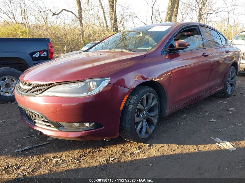 2015 CHRYSLER 200 S - 1C3CCCDGXFN530599