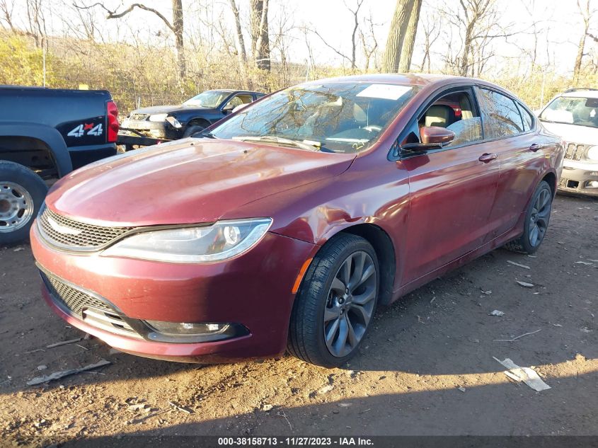 2015 CHRYSLER 200 S - 1C3CCCDGXFN530599