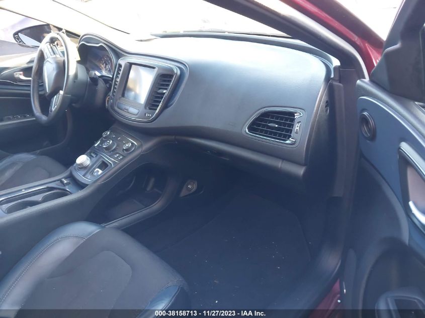 2015 CHRYSLER 200 S - 1C3CCCDGXFN530599