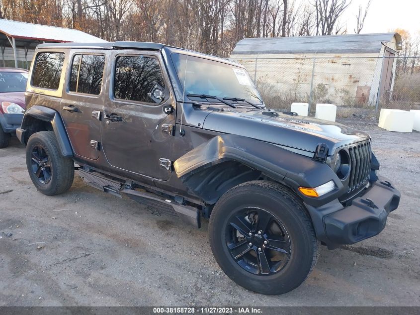 2022 JEEP WRANGLER UNLIMITED SPORT - 1C4HJXDG8NW24532