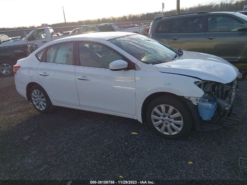 2015 NISSAN SENTRA S/SV/SR/SL - 3N1AB7AP2FY333319