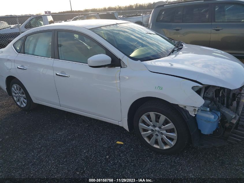 2015 NISSAN SENTRA S/SV/SR/SL - 3N1AB7AP2FY333319