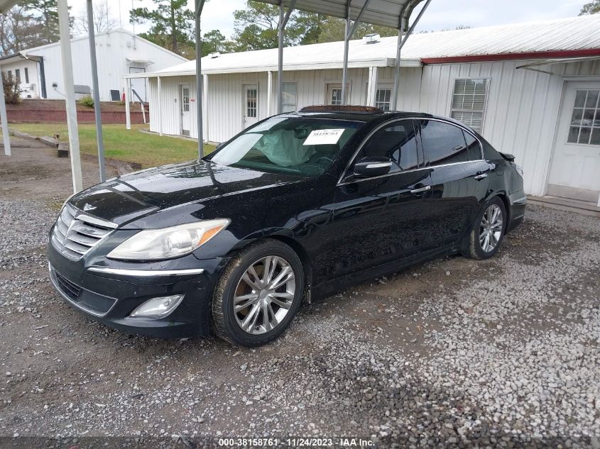 2013 HYUNDAI GENESIS 3.8L - KMHGC4DD1DU219196