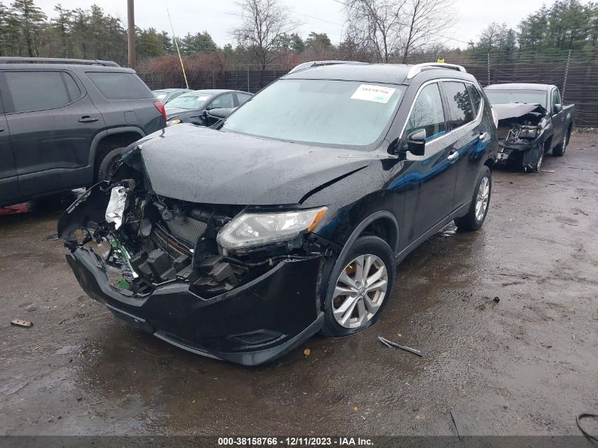 2015 NISSAN ROGUE S/SL/SV - KNMAT2MV6FP531734