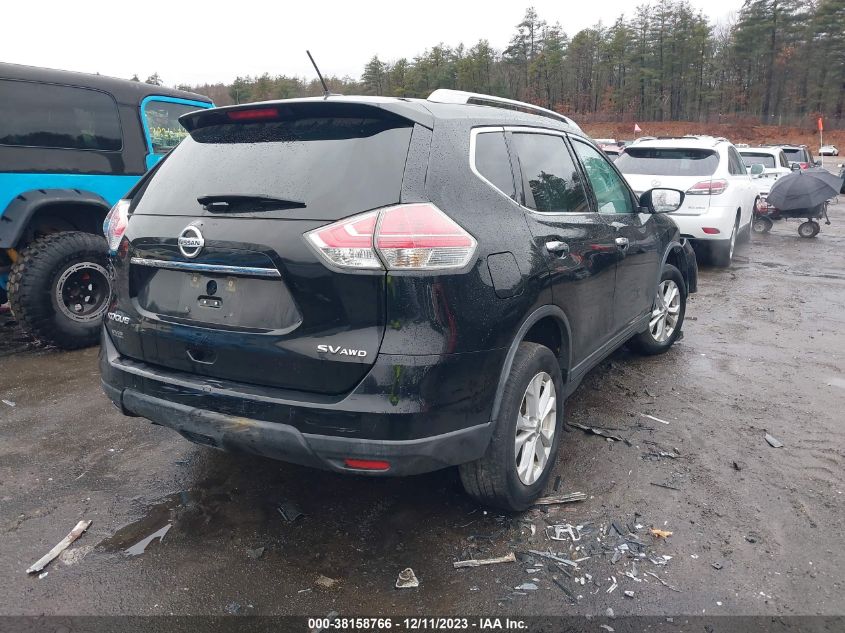 2015 NISSAN ROGUE S/SL/SV - KNMAT2MV6FP531734