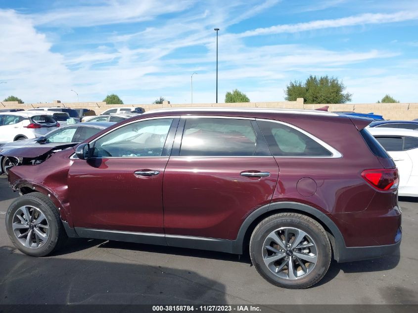 2019 KIA SORENTO 3.3L EX - 5XYPH4A57KG452212