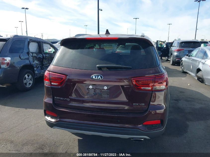 2019 KIA SORENTO 3.3L EX - 5XYPH4A57KG452212