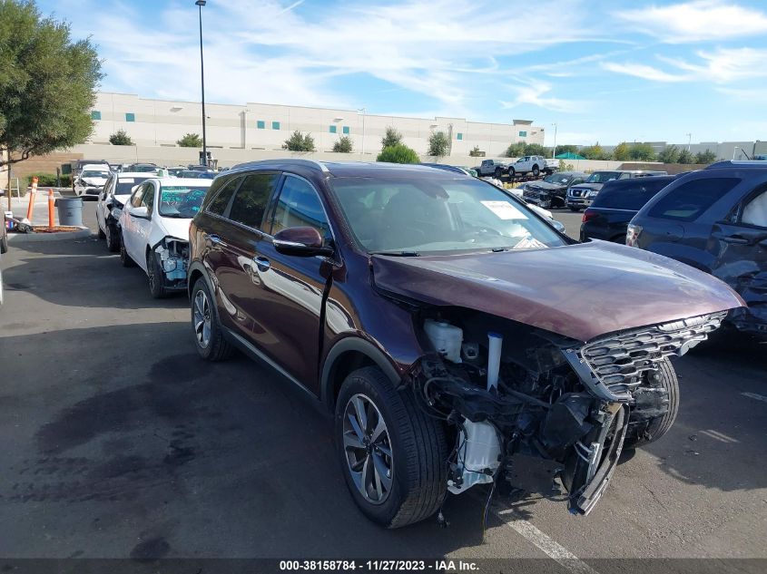 2019 KIA SORENTO 3.3L EX - 5XYPH4A57KG452212