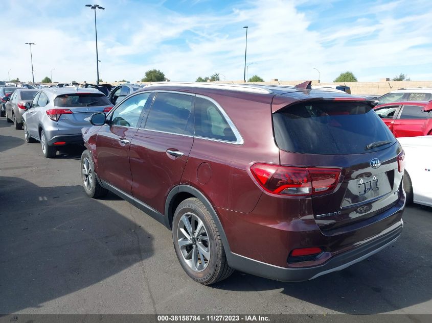 2019 KIA SORENTO 3.3L EX - 5XYPH4A57KG452212