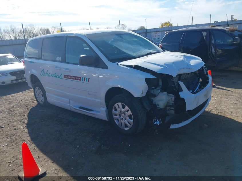 2015 DODGE GRAND CARAVAN AVP/SE - 2C7WDGBG2FR652122
