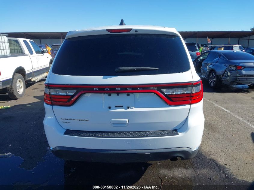 2017 DODGE DURANGO SXT - 1C4RDJAG4HC897301