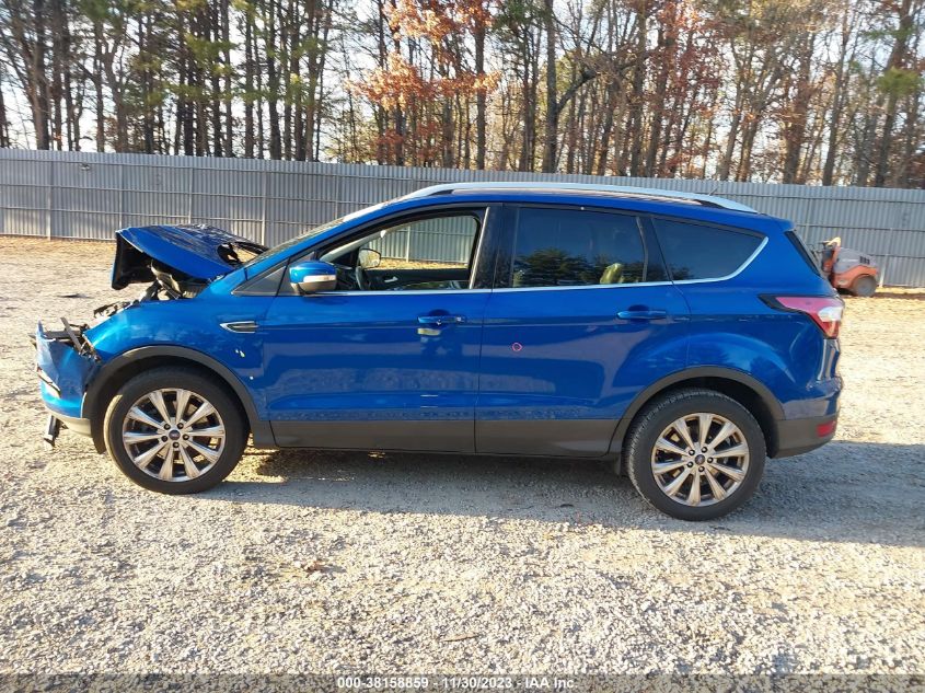 2017 FORD ESCAPE TITANIUM - 1FMCU9J98HUE28773