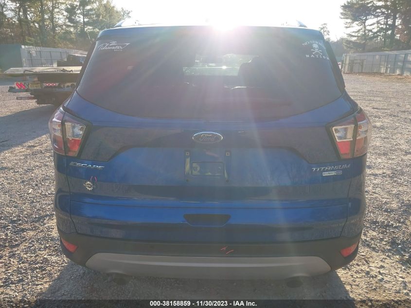 2017 FORD ESCAPE TITANIUM - 1FMCU9J98HUE28773