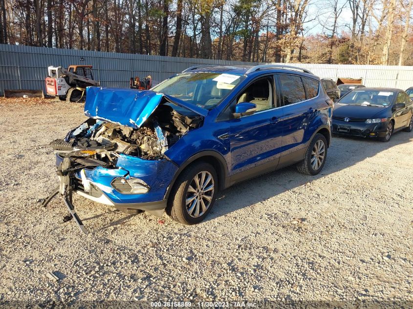 2017 FORD ESCAPE TITANIUM - 1FMCU9J98HUE28773