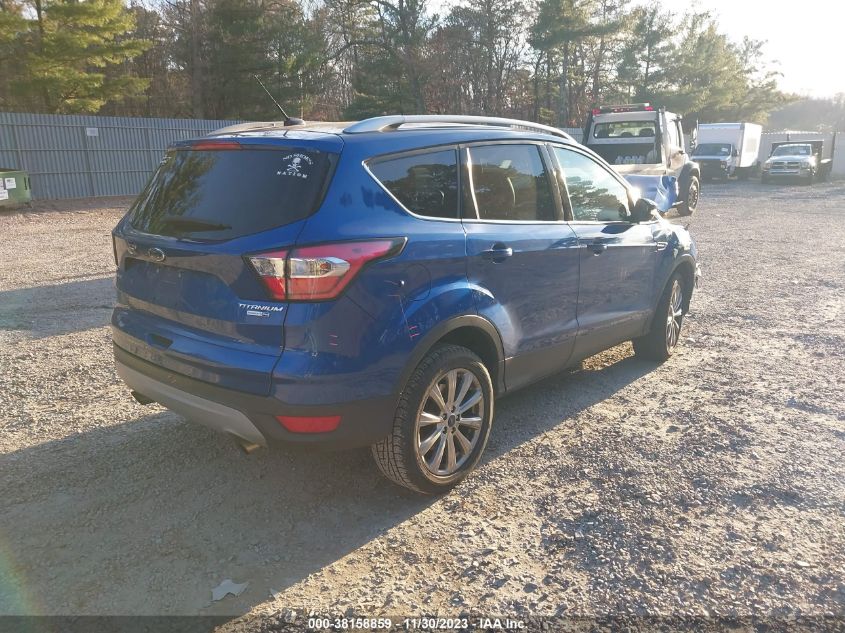 2017 FORD ESCAPE TITANIUM - 1FMCU9J98HUE28773