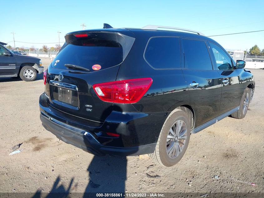 VIN 5N1DR2MM2KC601018 2019 NISSAN PATHFINDER S/SL/SV/PLATINUM