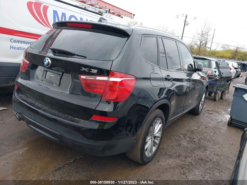 2016 BMW X3 XDRIVE28I - 5UXWX9C55G0D69580