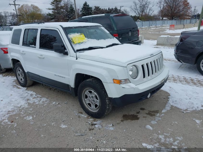 2015 JEEP PATRIOT SPORT - 1C4NJPBA1FD149343