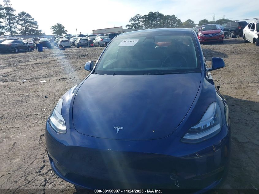 2022 TESLA MODEL Y LONG RANGE DUAL MOTOR - 7SAYGAEEXNF429277
