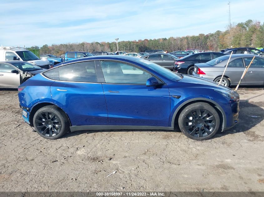 2022 TESLA MODEL Y LONG RANGE DUAL MOTOR - 7SAYGAEEXNF429277