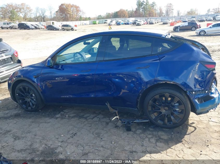 2022 TESLA MODEL Y LONG RANGE DUAL MOTOR - 7SAYGAEEXNF429277