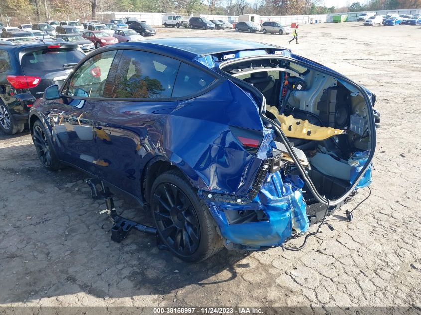 2022 TESLA MODEL Y LONG RANGE DUAL MOTOR - 7SAYGAEEXNF429277