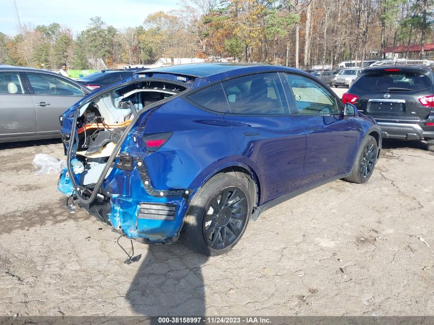 2022 TESLA MODEL Y LONG RANGE DUAL MOTOR - 7SAYGAEEXNF429277