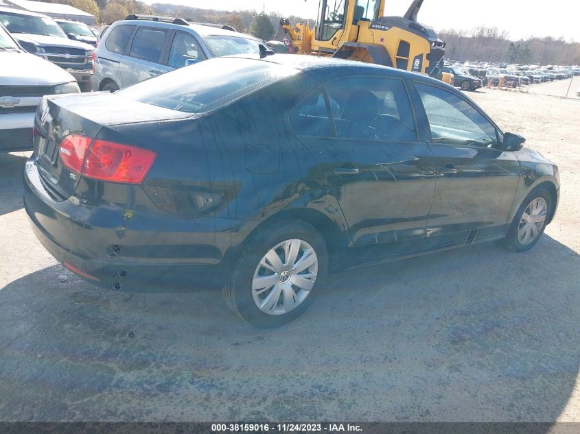 2014 VOLKSWAGEN JETTA SEDAN SE 3VWD17AJ7EM234992