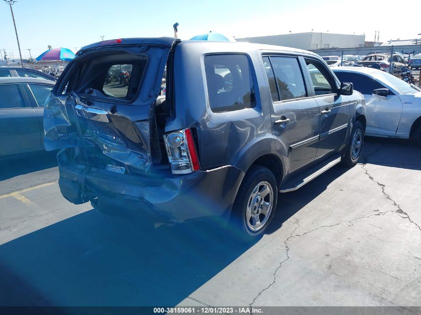 2015 HONDA PILOT LX - 5FNYF3H24FB011554