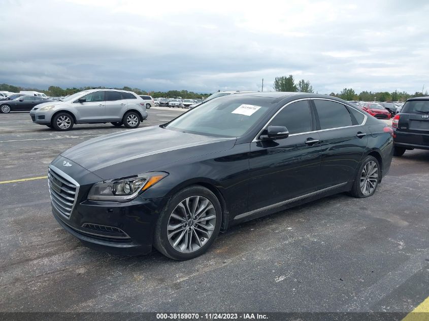 2015 HYUNDAI GENESIS 3.8L - KMHGN4JEXFU040956