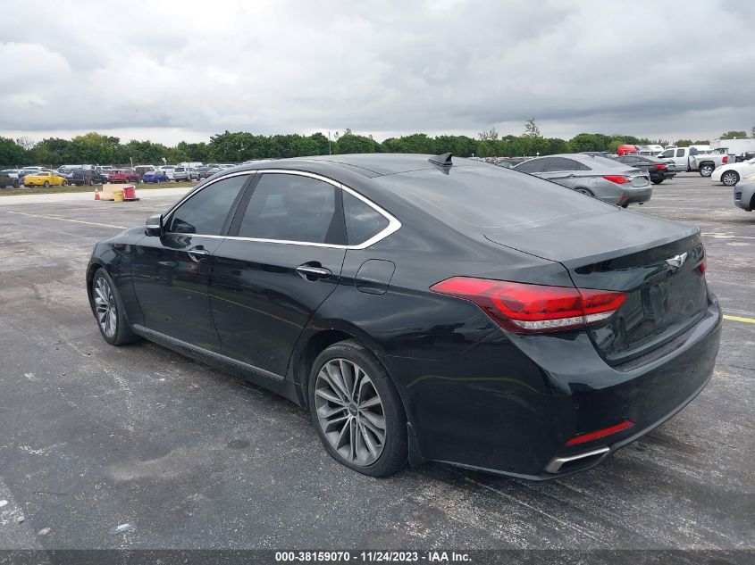 2015 HYUNDAI GENESIS 3.8L - KMHGN4JEXFU040956
