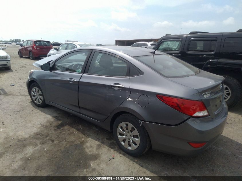 2016 HYUNDAI ACCENT SE - KMHCT4AE2GU077246