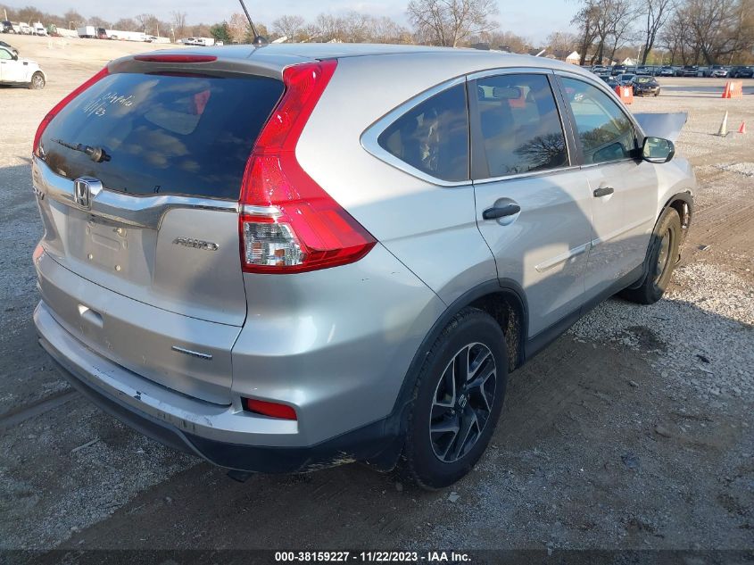 2016 HONDA CR-V SE - 5J6RM4H42GL086635